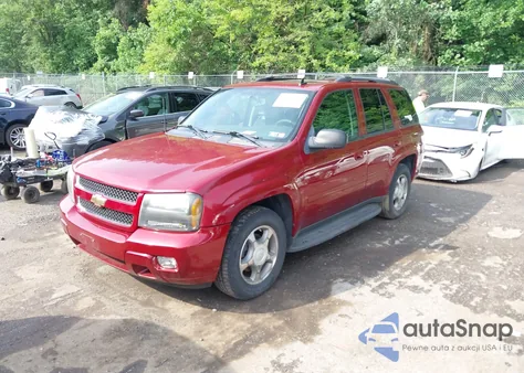 2008 Chevrolet Trailblazer Lt из США, поврежденный, VIN 1GNDT13S782180533